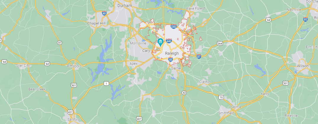 RaleighNC_HoffmanHoffman_Location